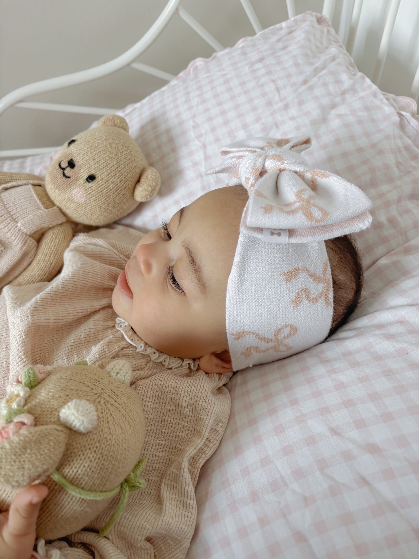 Knit Topknot | Ribbon Bows