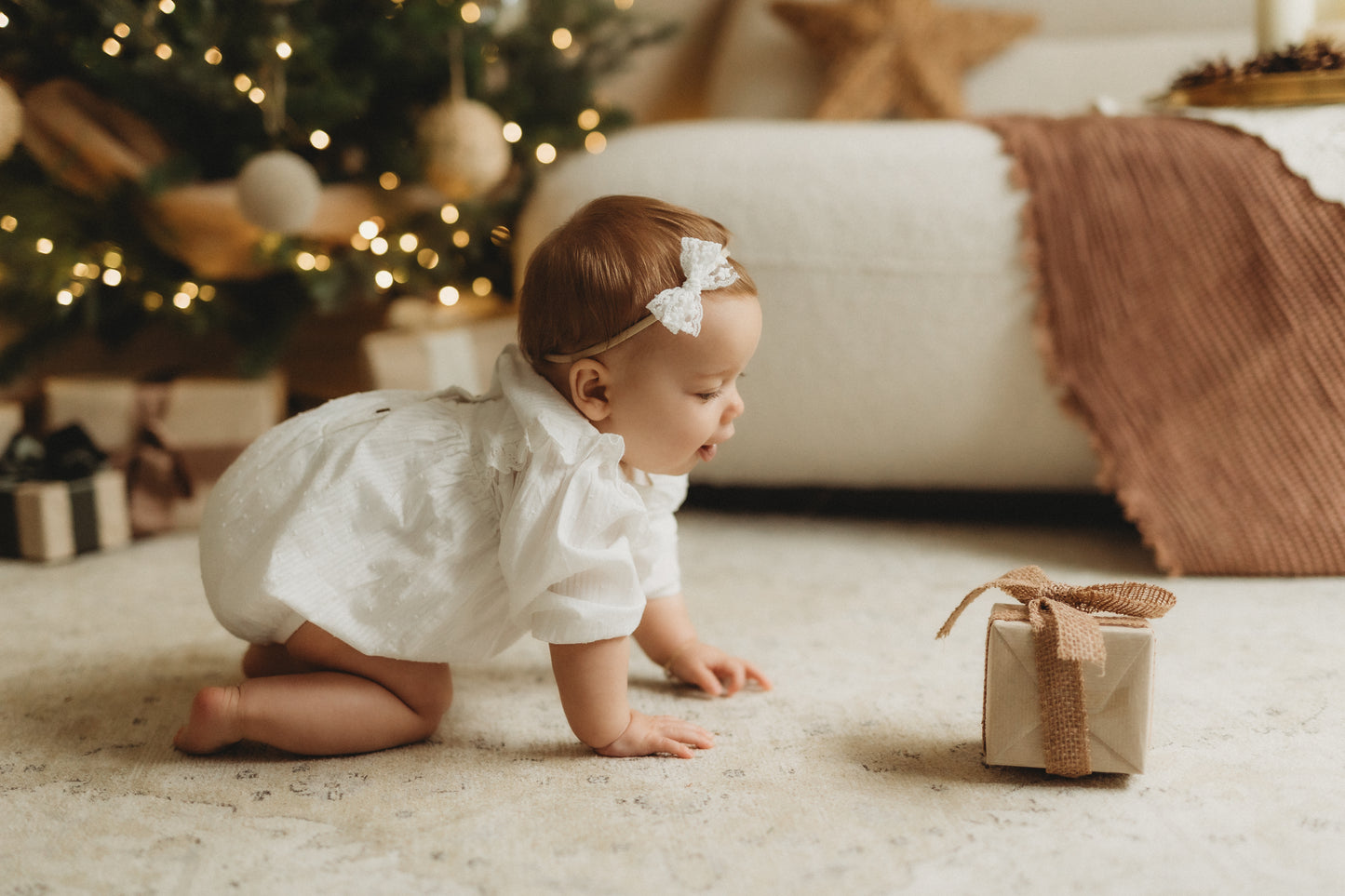 Lace Bow | Dream (clip or headband