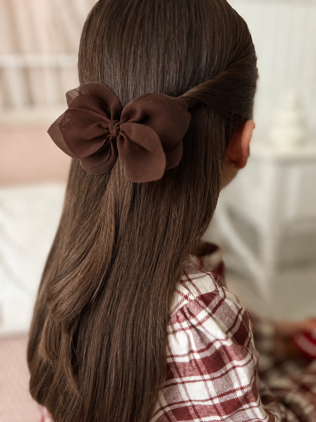 Pixie Bow | Chocolate Brown