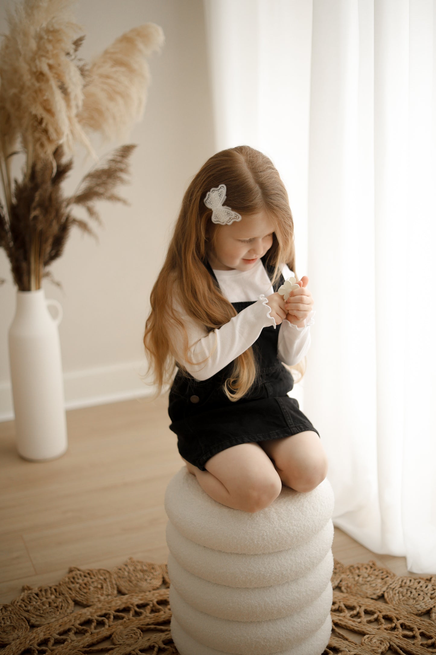 Clip | Sweet White Butterfly