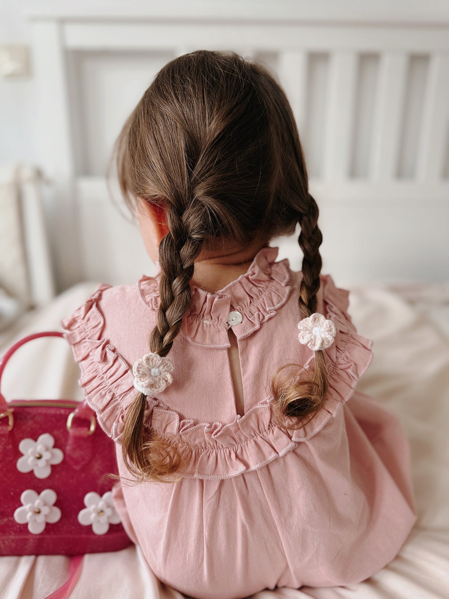 Blossom Crochet Bobbles | Blush