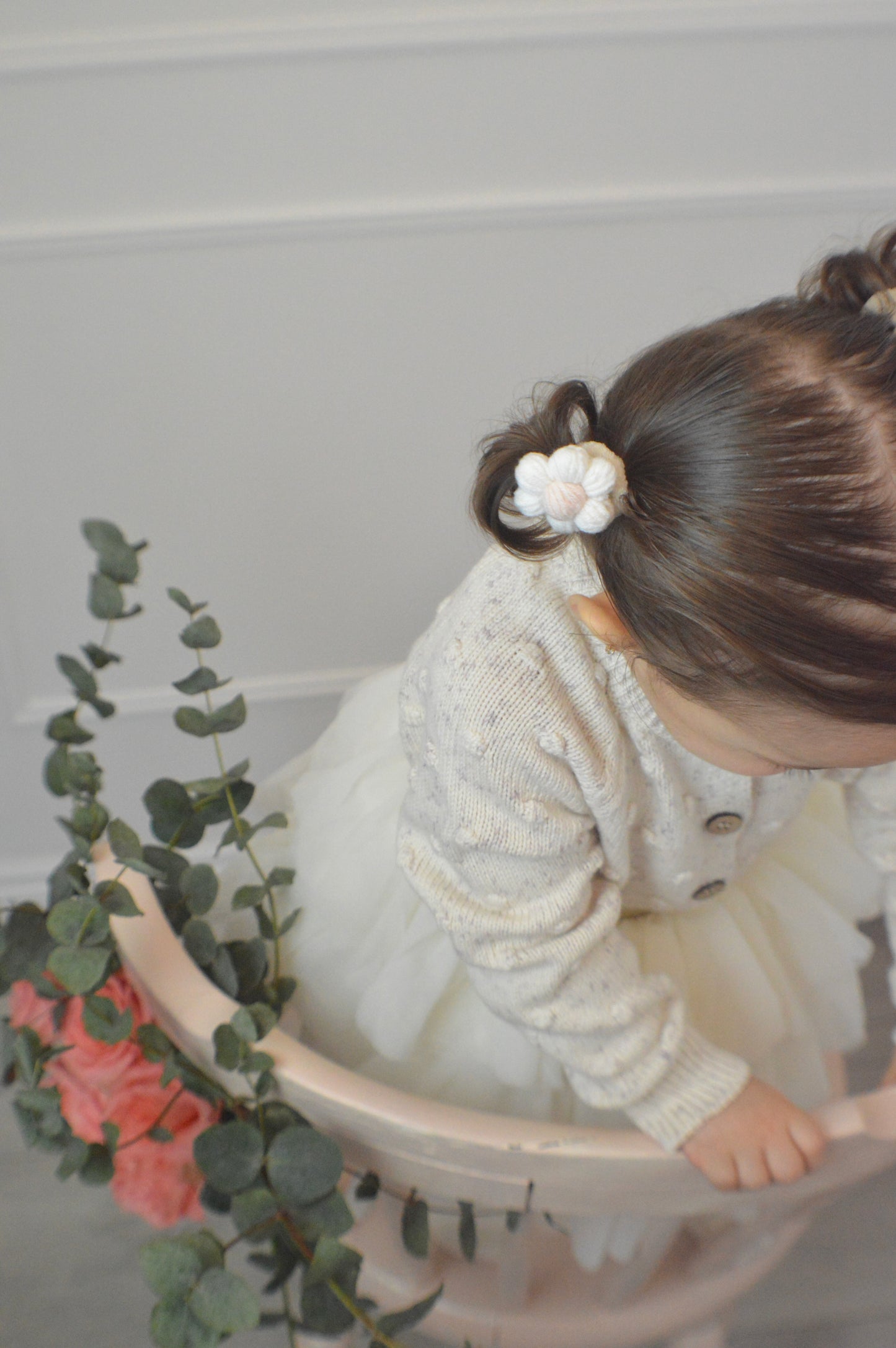 Daisy Crochet Bobbles | Sweet Pink (2pk)