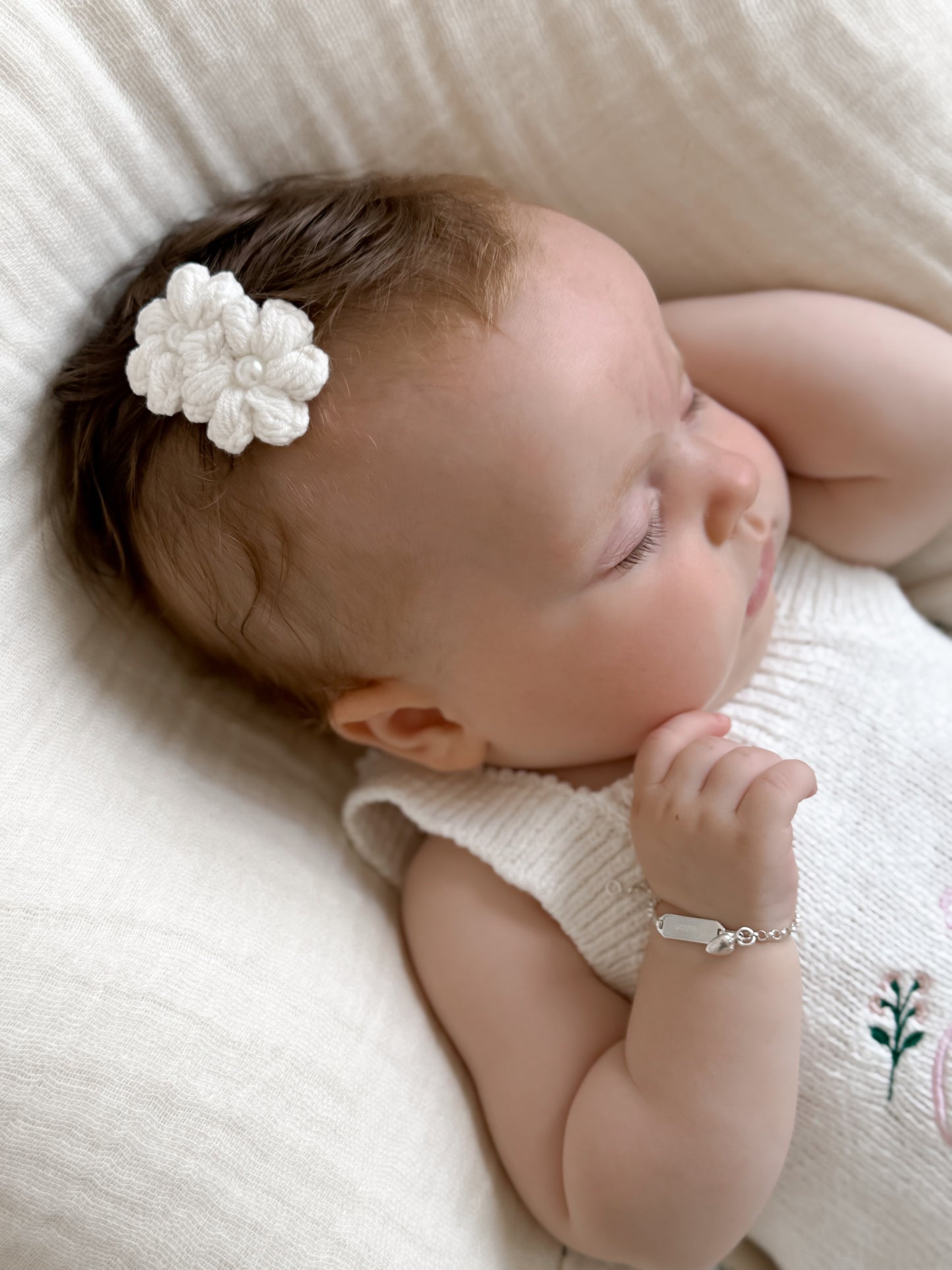 Fleur Clip | Ivory Pearl