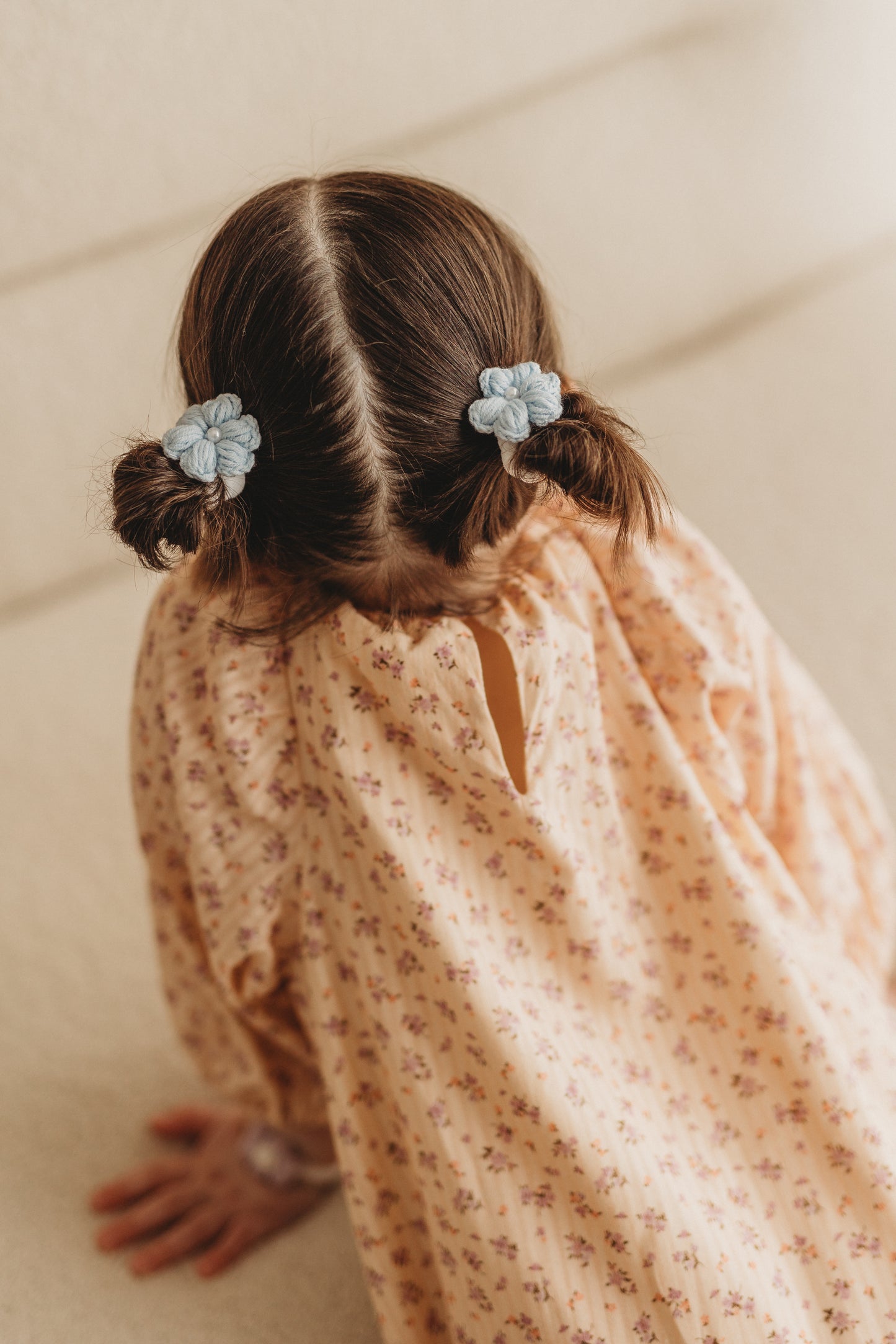 Camellia Crochet Bobbles | Sky Blue (2pk)