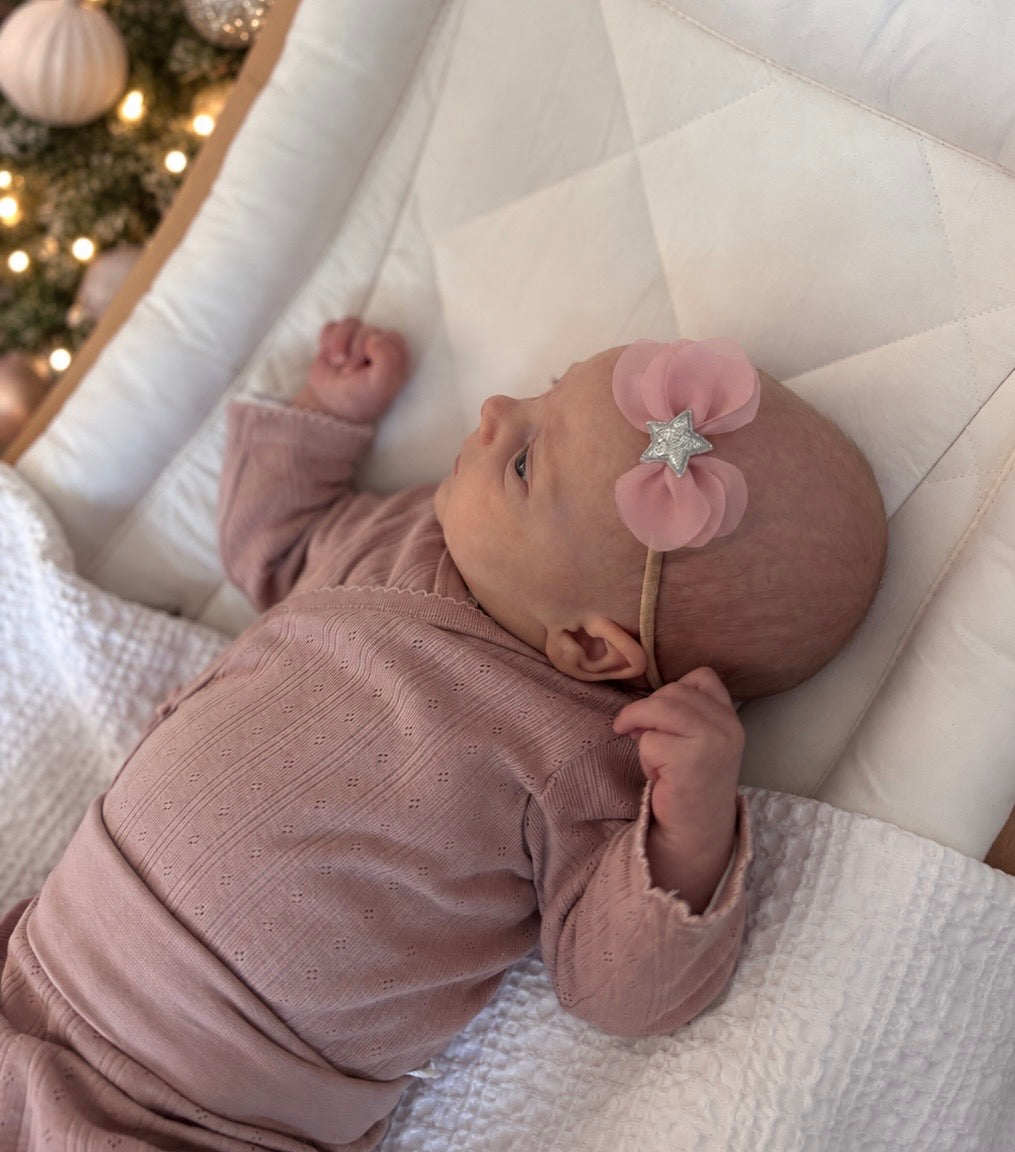 Stardust Bow | Petal Pink