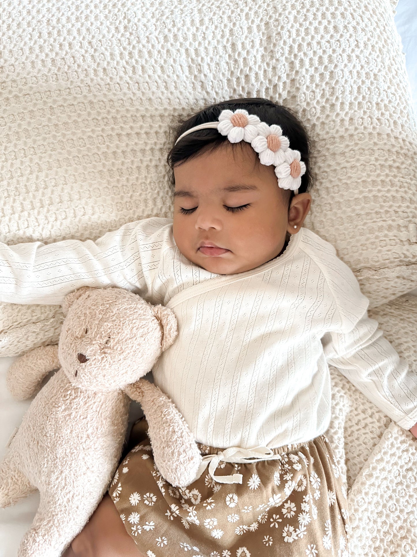 Dainty Headband | Rosy Daisies