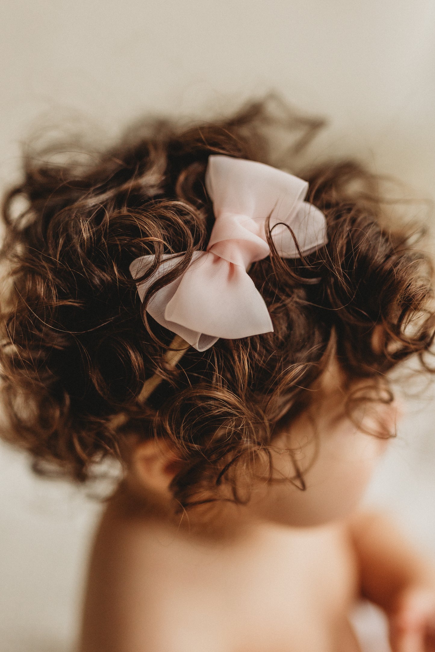 Marshmallow Bow | Soft Peony Pink