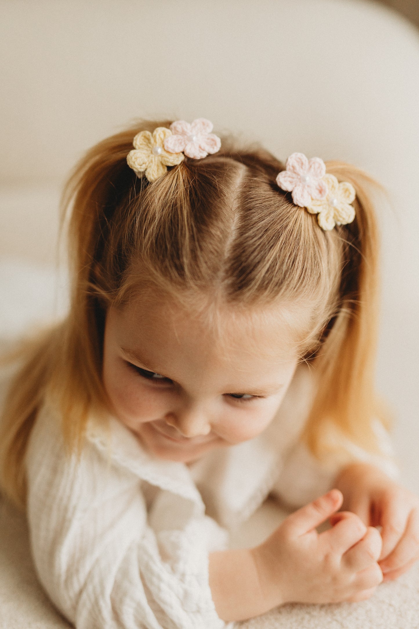Crochet Clip Set | Buttercup Blossom