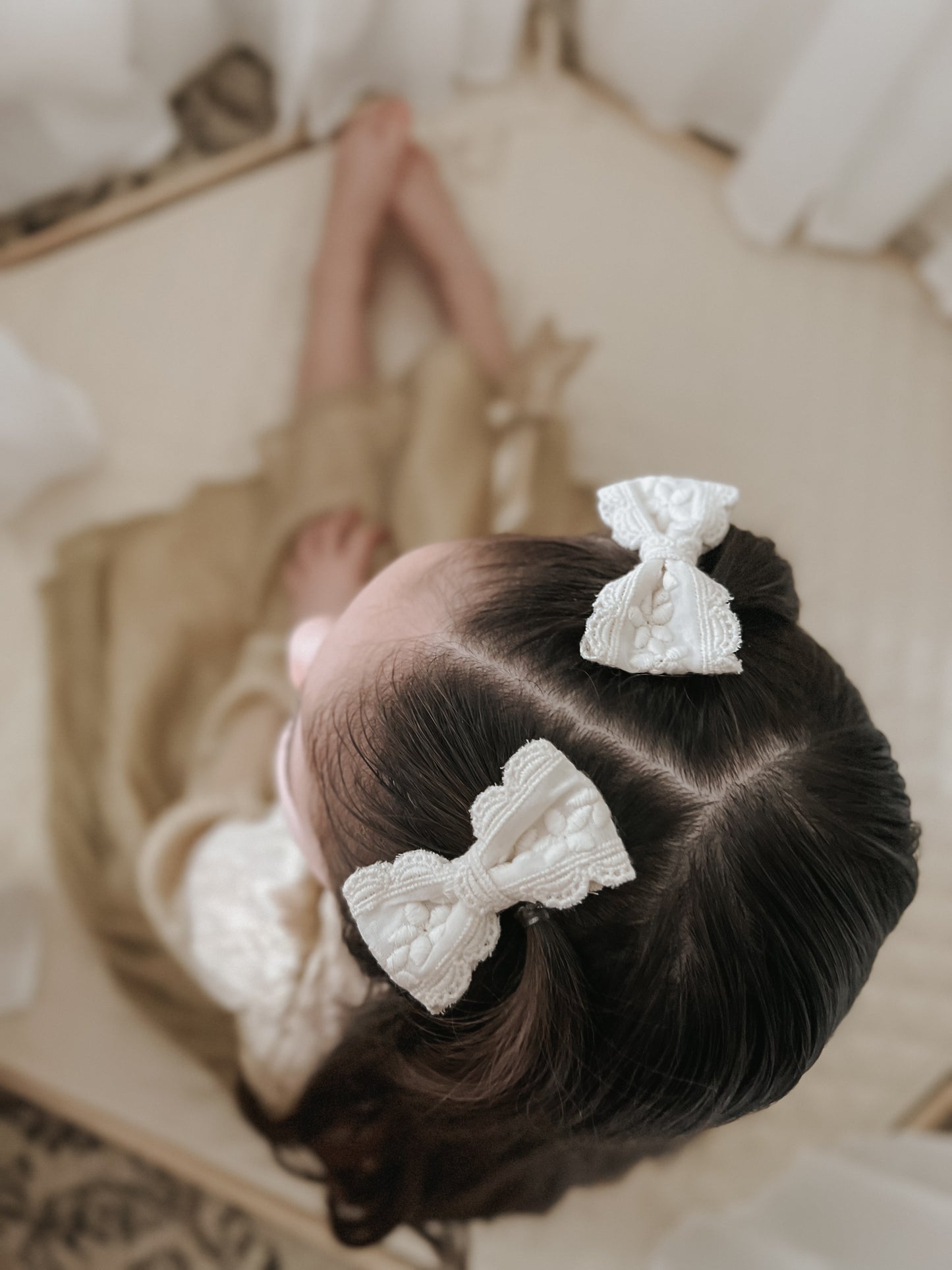 Pigtail Bows | Lily Lace