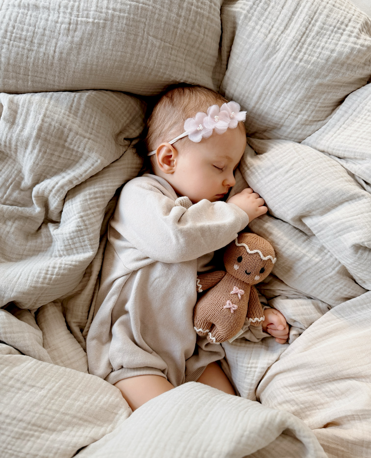 Dainty Headband | Whimsy Tulle - Soft Pink