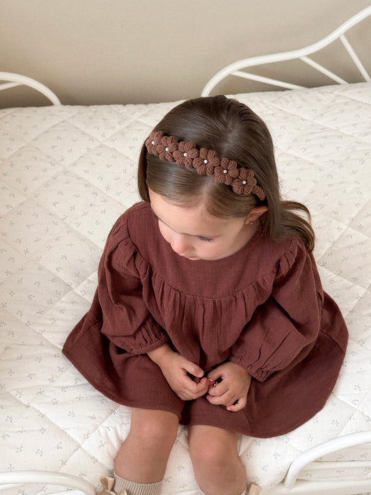 Blossom Alice Band | Cocoa