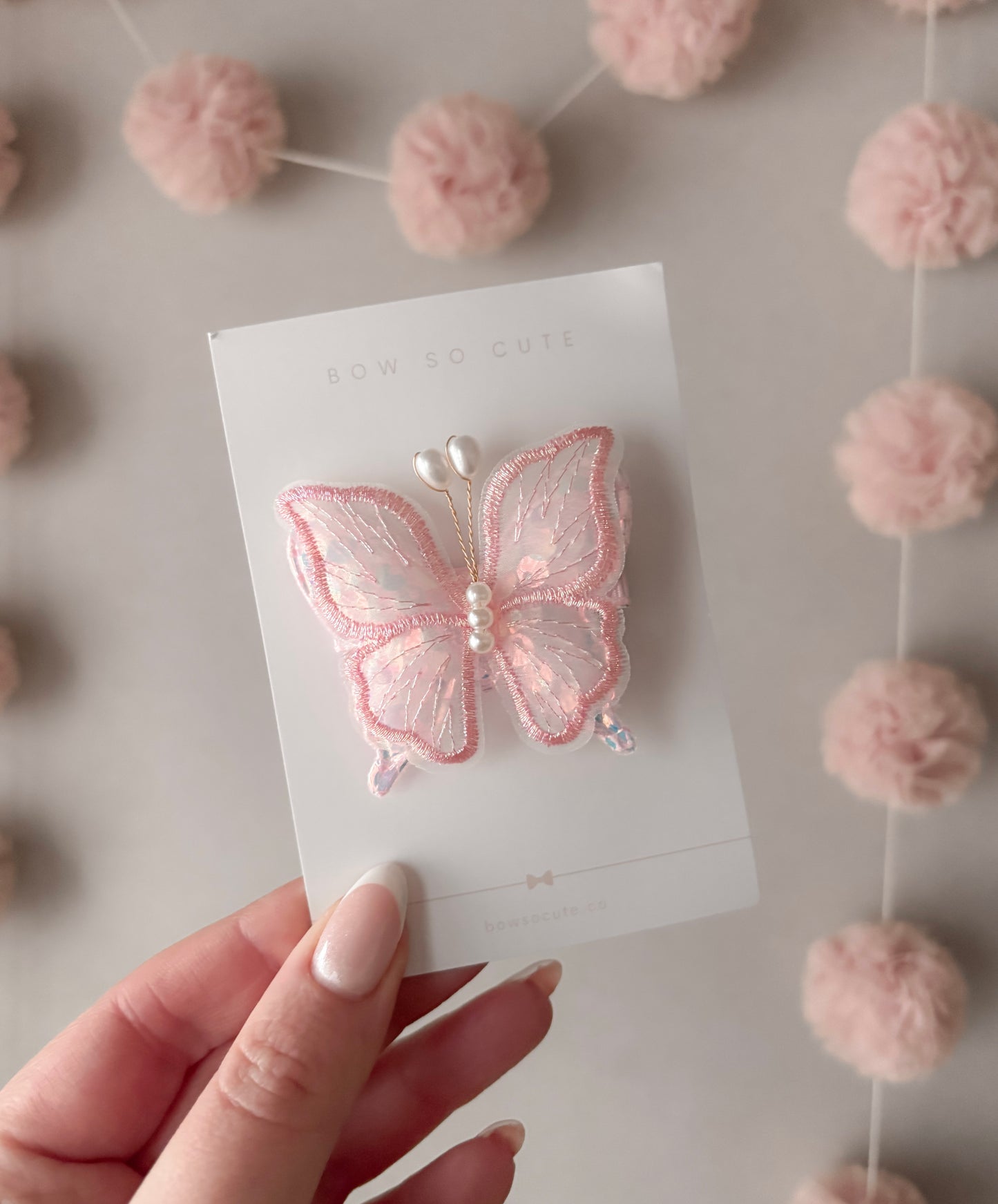 Clip | Candy Shimmer Butterfly