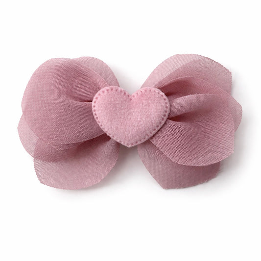 Amore Bow | Rosey Mauve