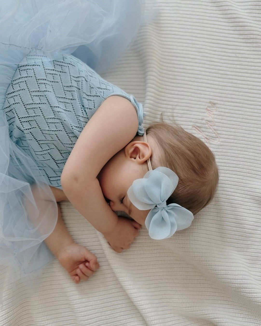 Pixie Bow | Sky Blue