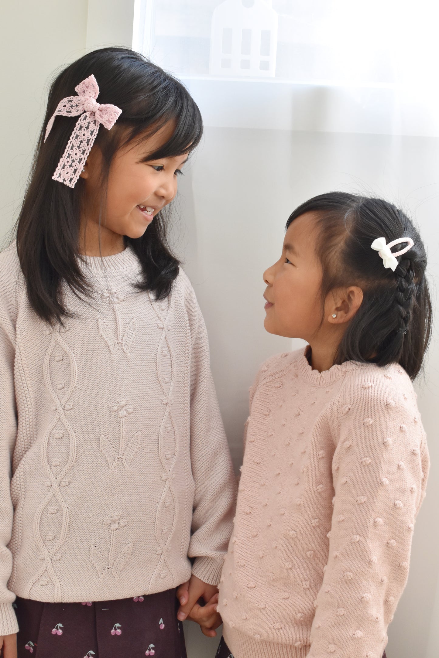 Clip Set | Blushing Bows (2pk)