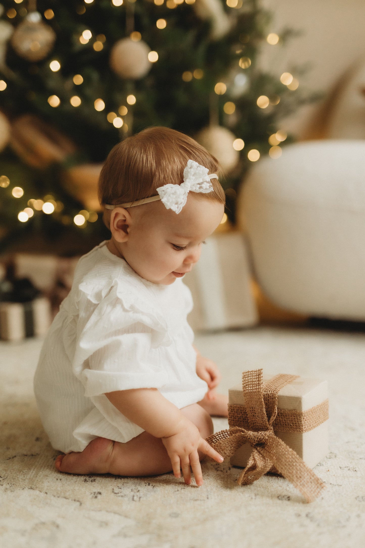 Lace Bow | Dream (clip or headband