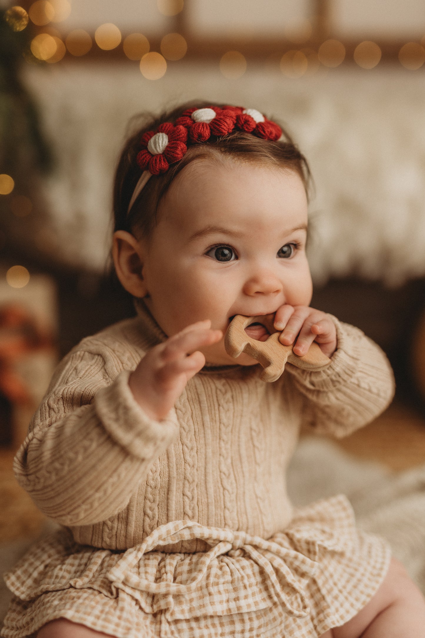 Dainty Headband | Ruby Daisies