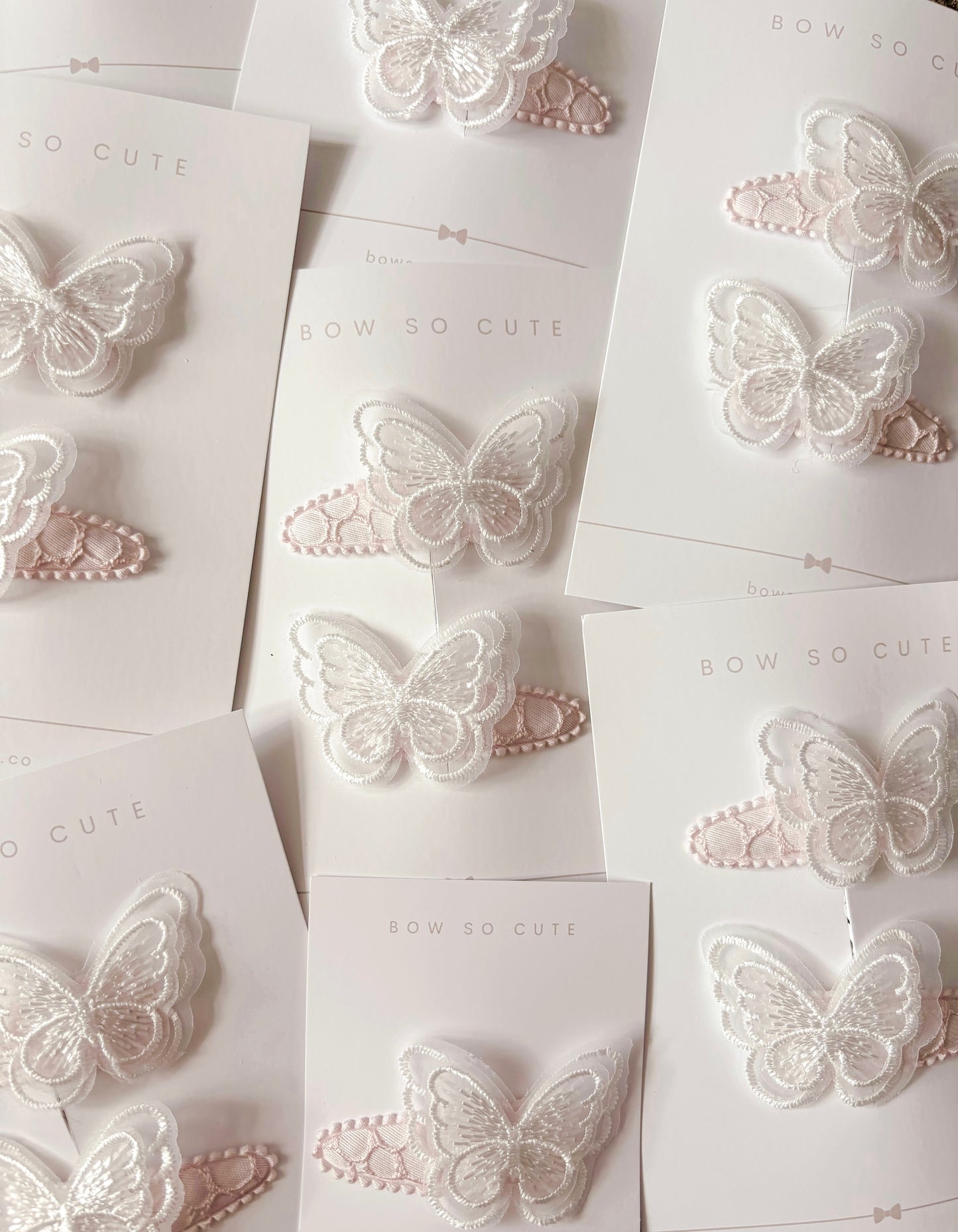 Pigtail Clips | Flutter Butterflies