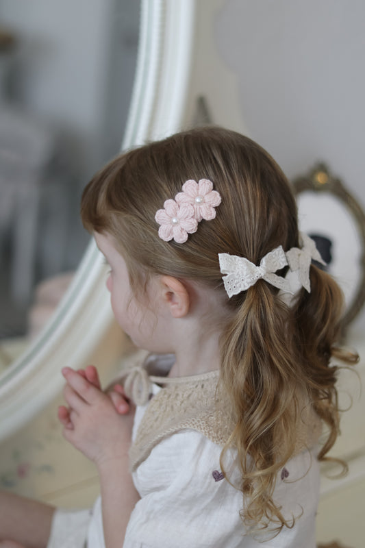 Fleur Clip | Petal Pink Pearl