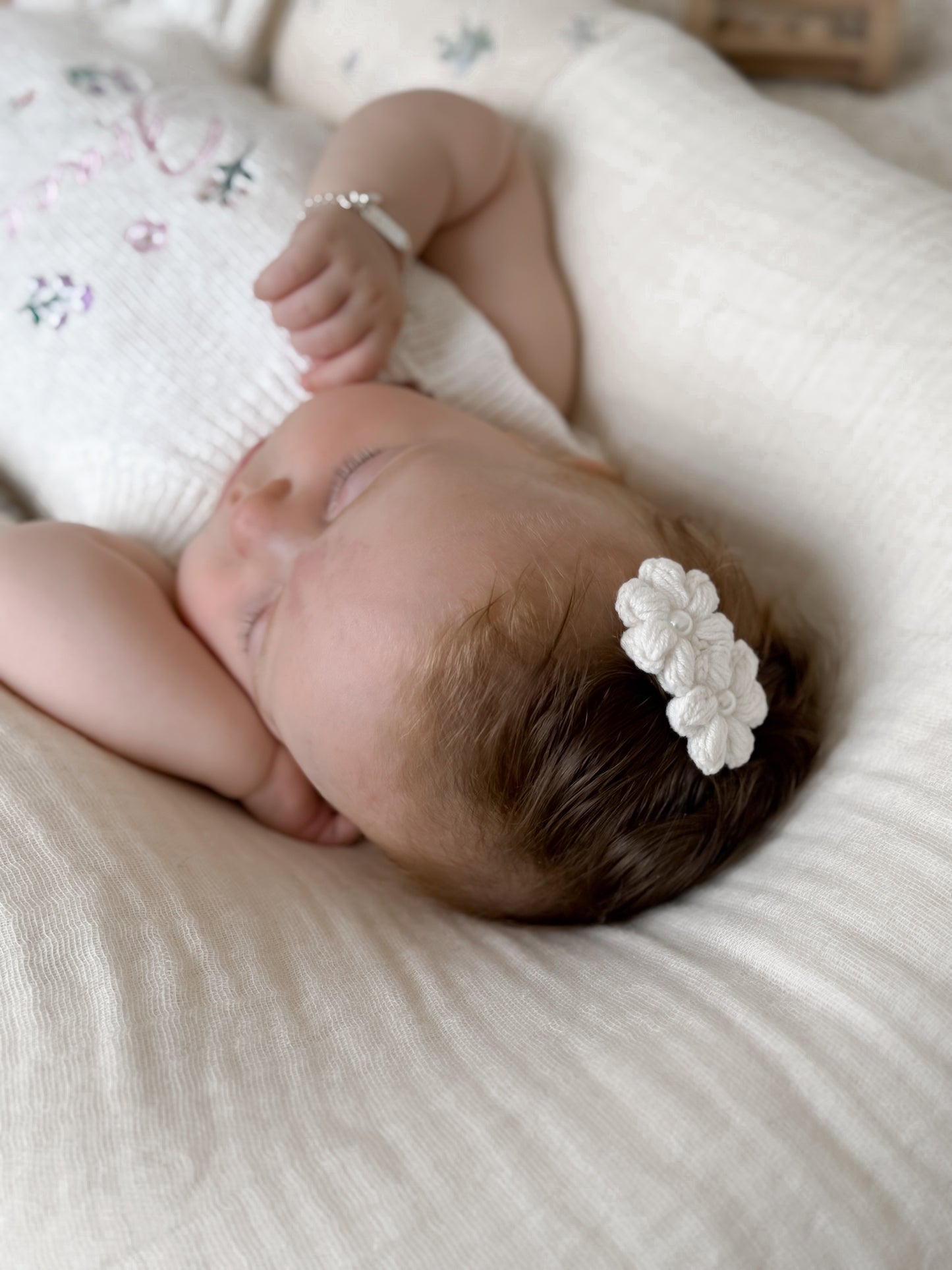 Fleur Clip | Ivory Pearl