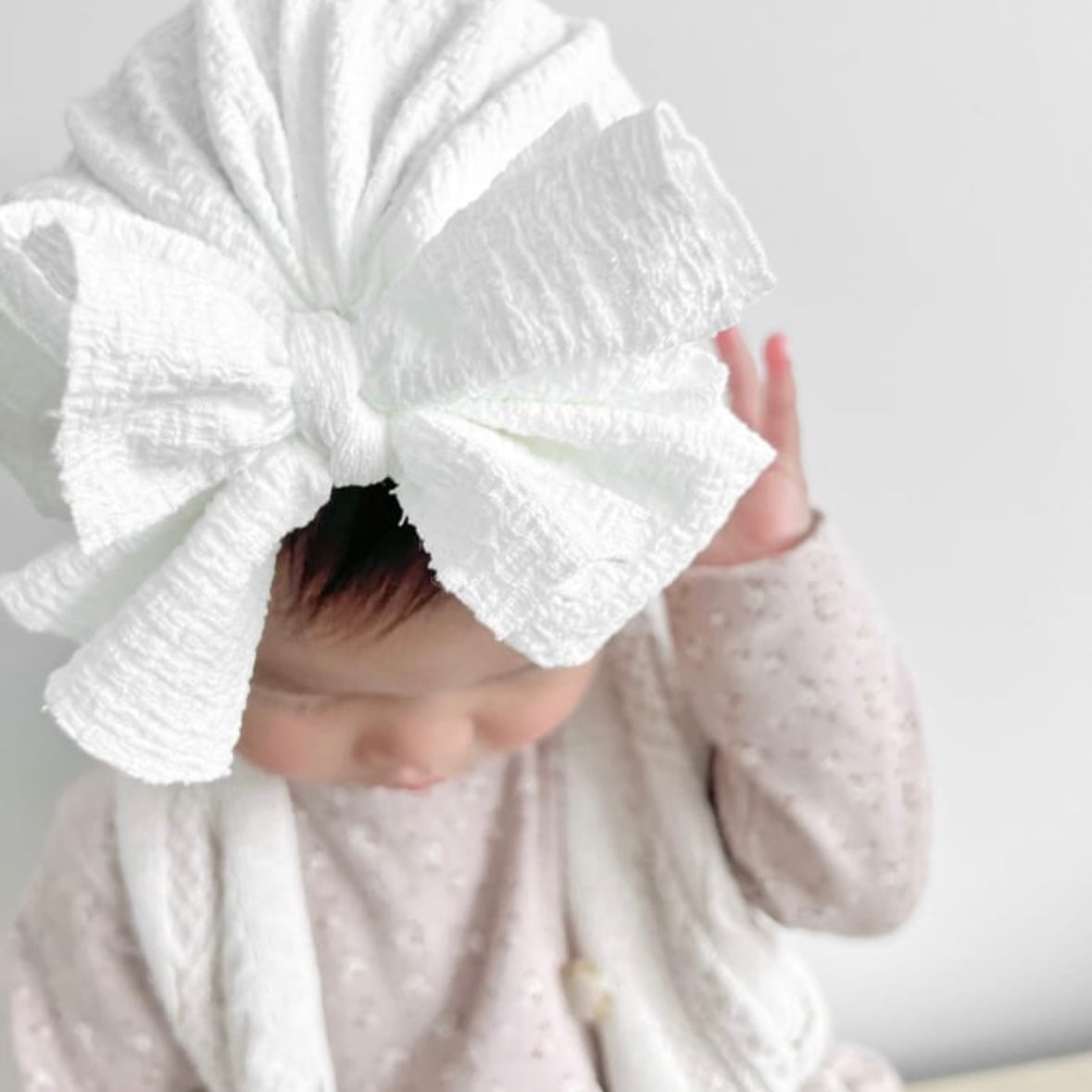 Turban | Ivory Crinkle