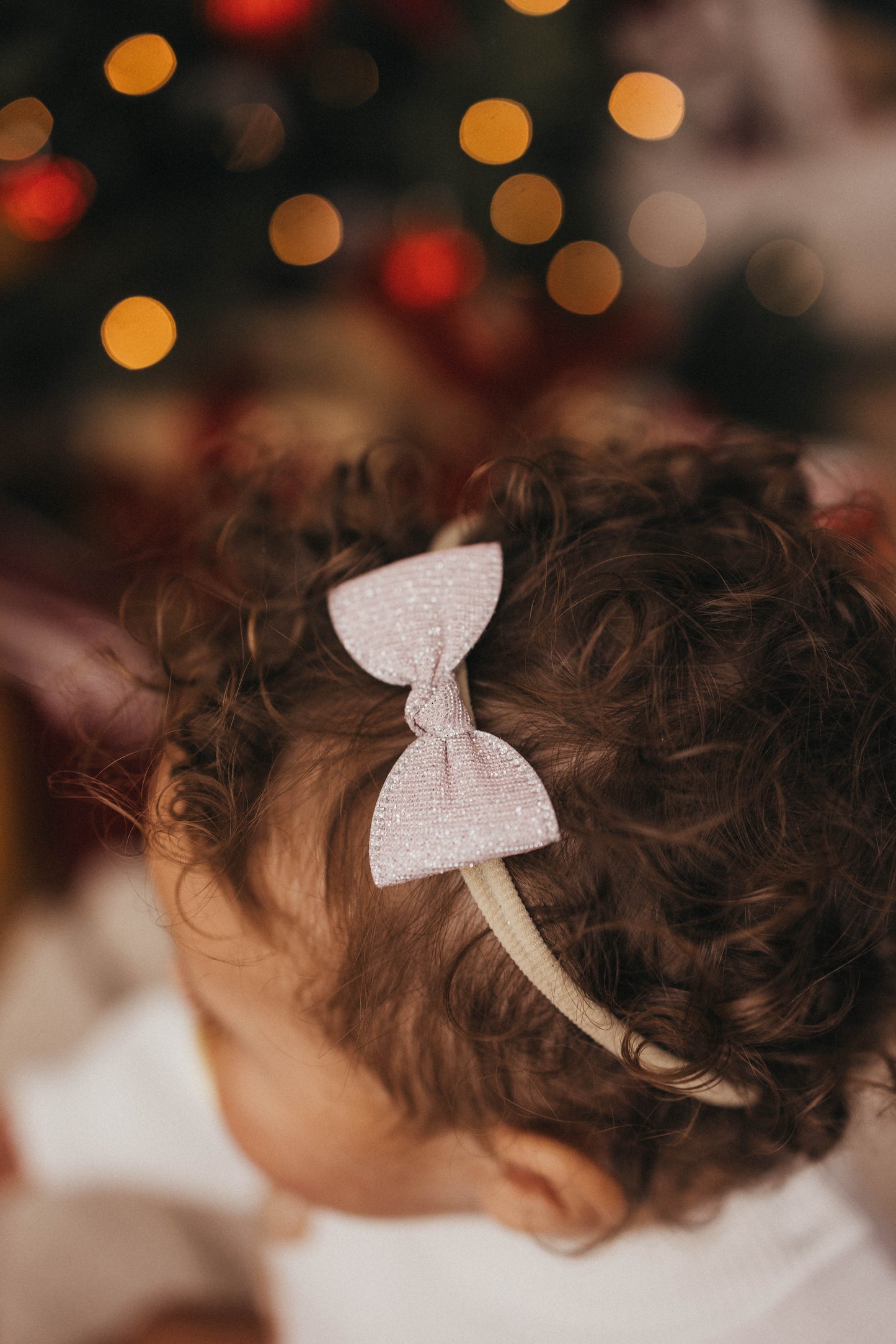 Knotted Bow | Fairydust (clip or headband)