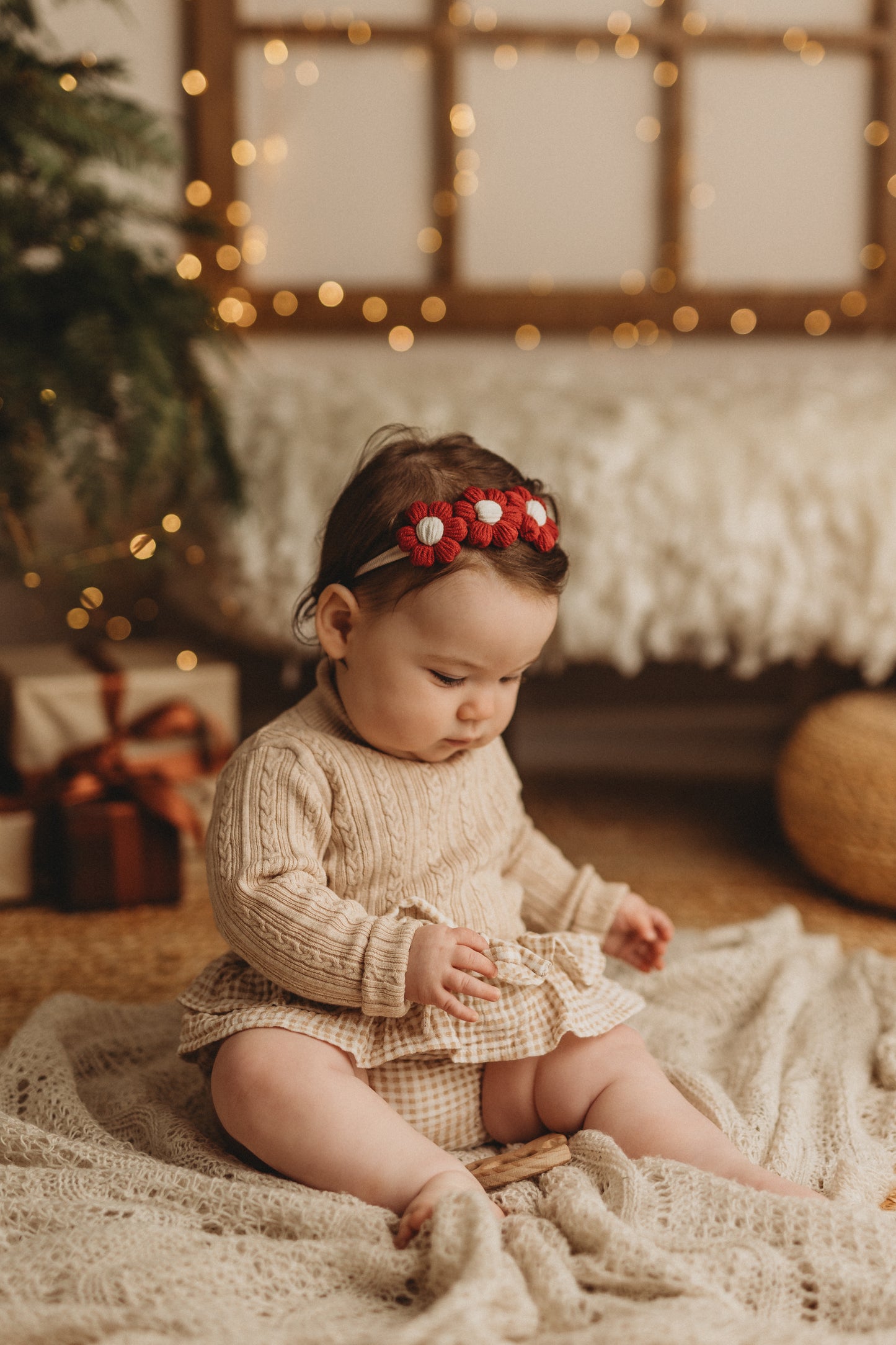 Dainty Headband | Ruby Daisies