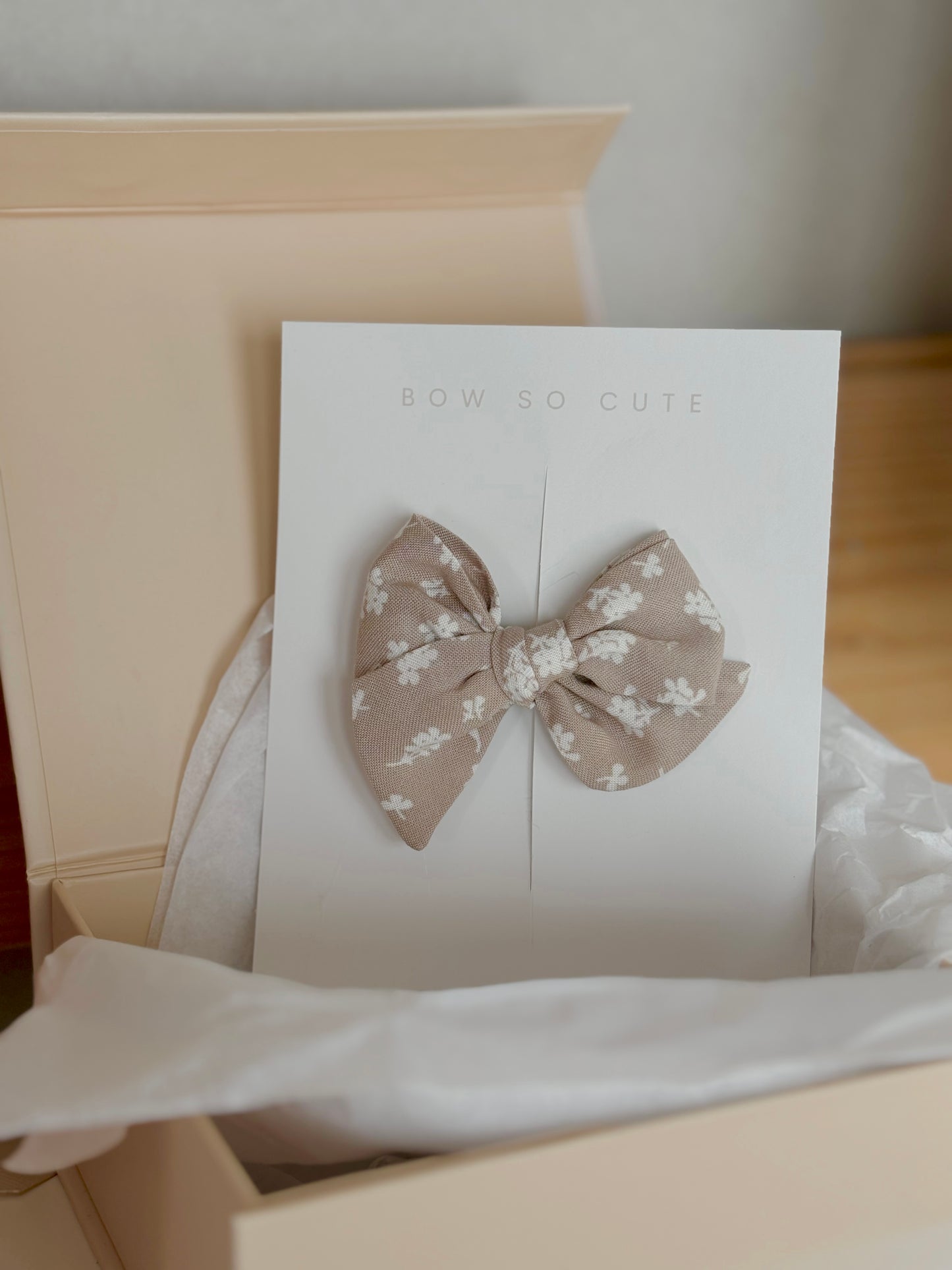 Petite Pinwheel Bow | Woodland Floral