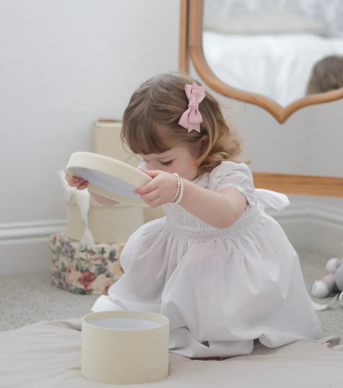 Satin Bow | Rosebud Pink