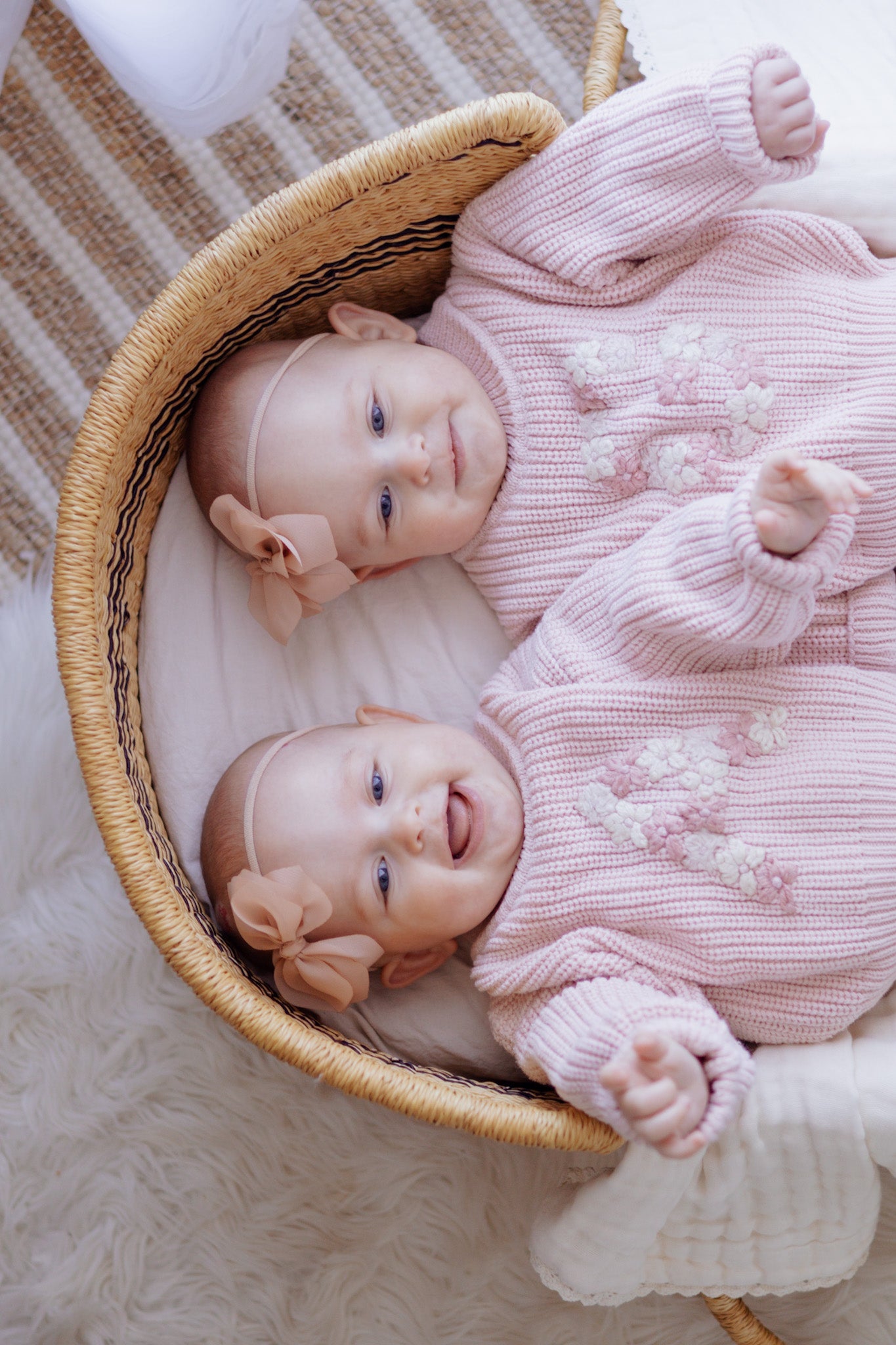 Pixie Bow | Tan (Clip or Headband)