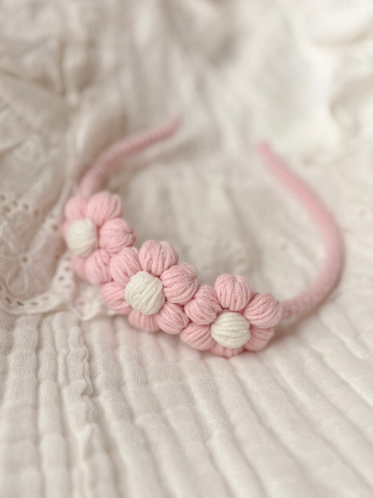 Daisy Alice Band | Sweet Pink