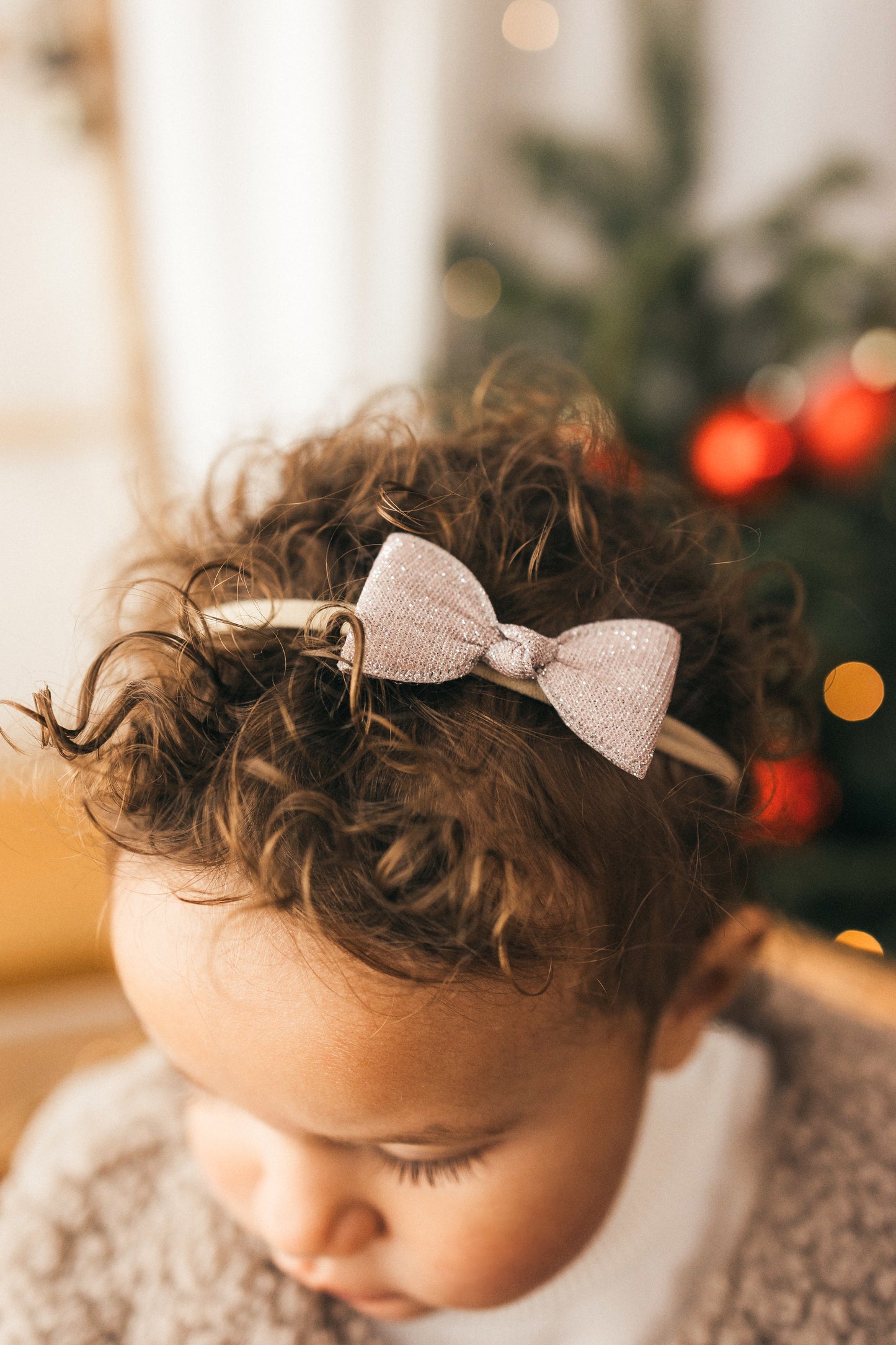 Knotted Bow | Fairydust (clip or headband)