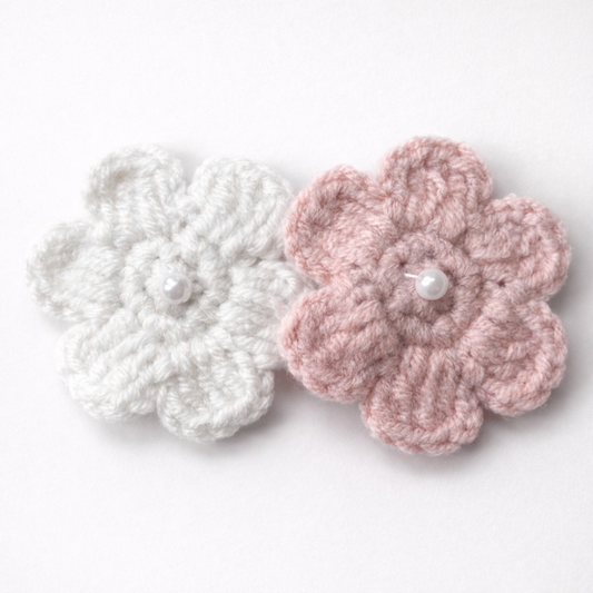 Crochet Clip | Sweet Blossom
