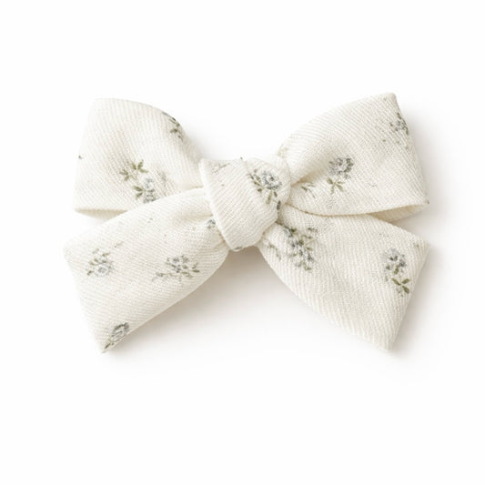 Classic Bow | Forget-Me-Not Floral