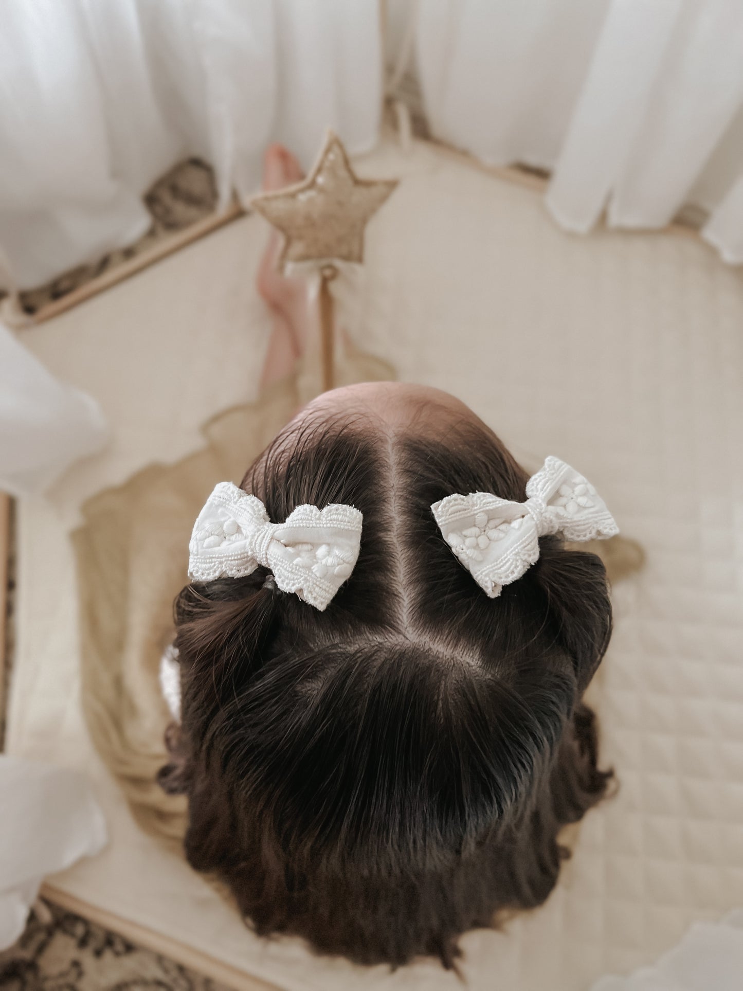 Pigtail Bows | Lily Lace