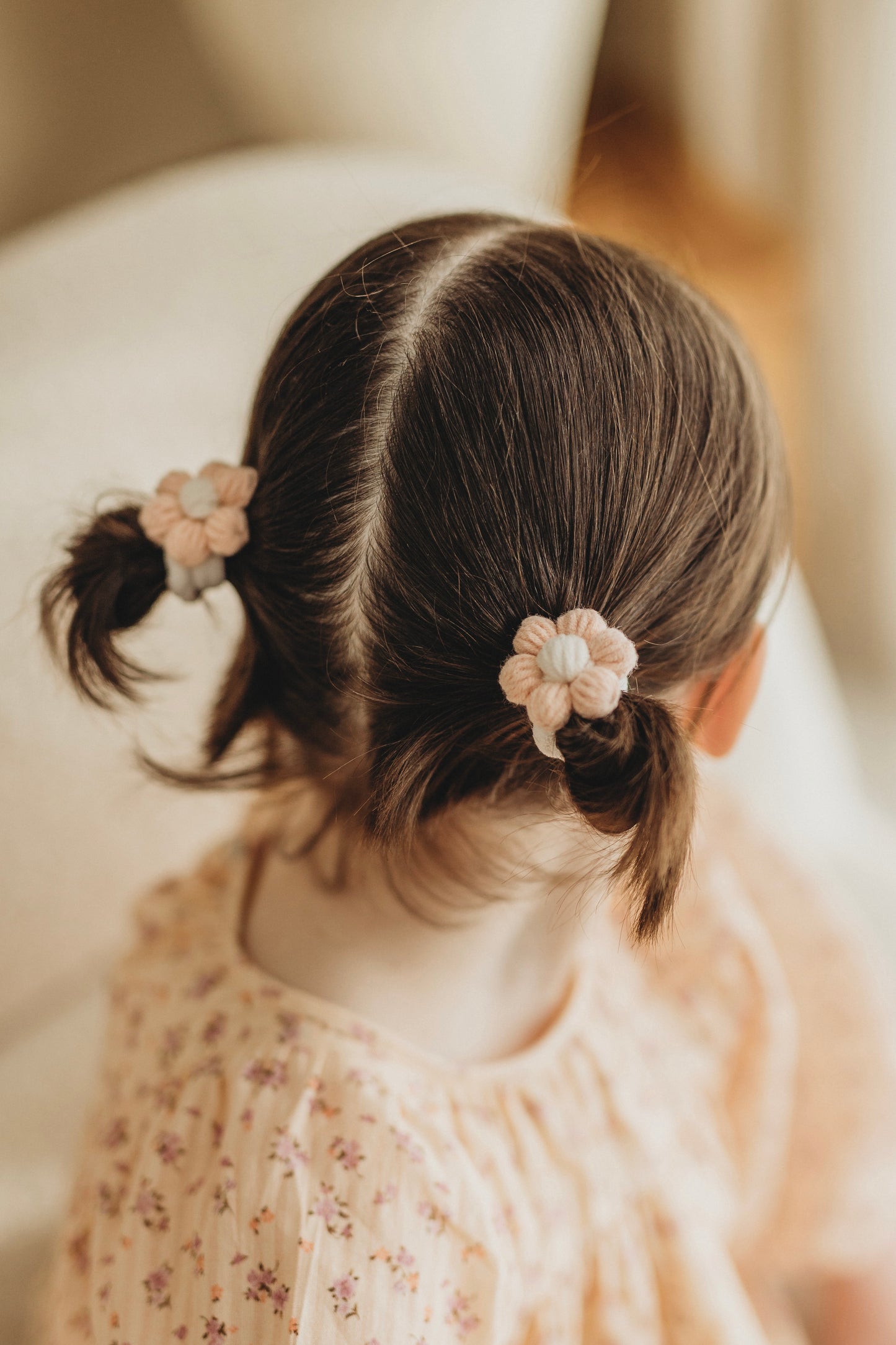 Daisy Puff Bobbles | Blush