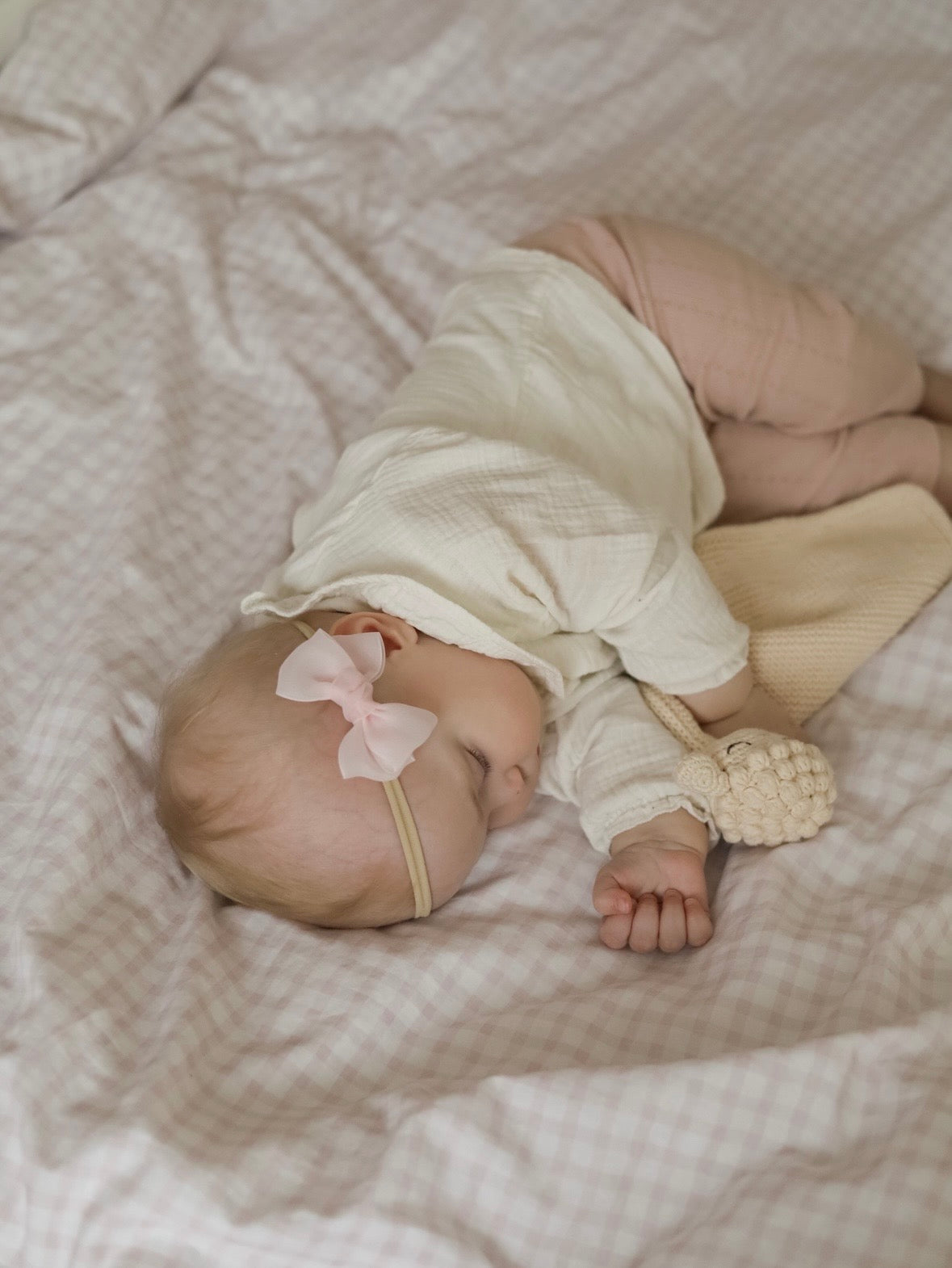 Marshmallow Bow | Soft Peony Pink