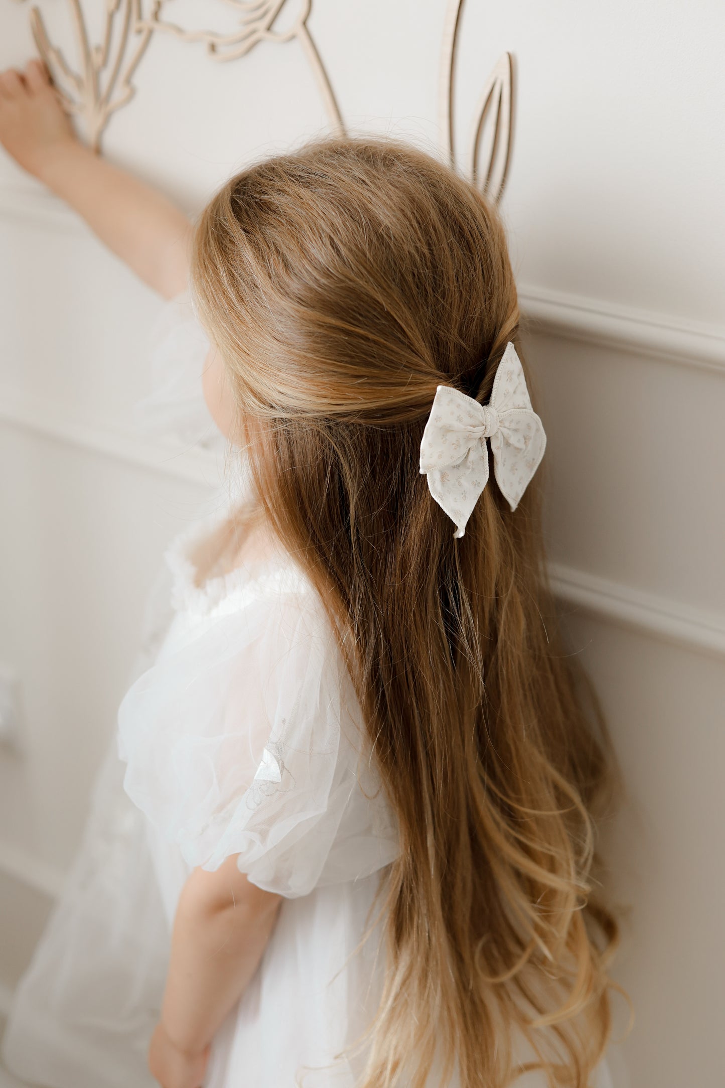 Fable Bow | Autumn Ditsy (clip or headband)