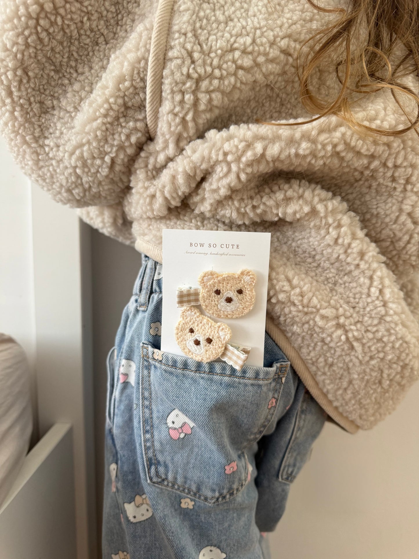 Clip Set | Gingham Teddy Bears