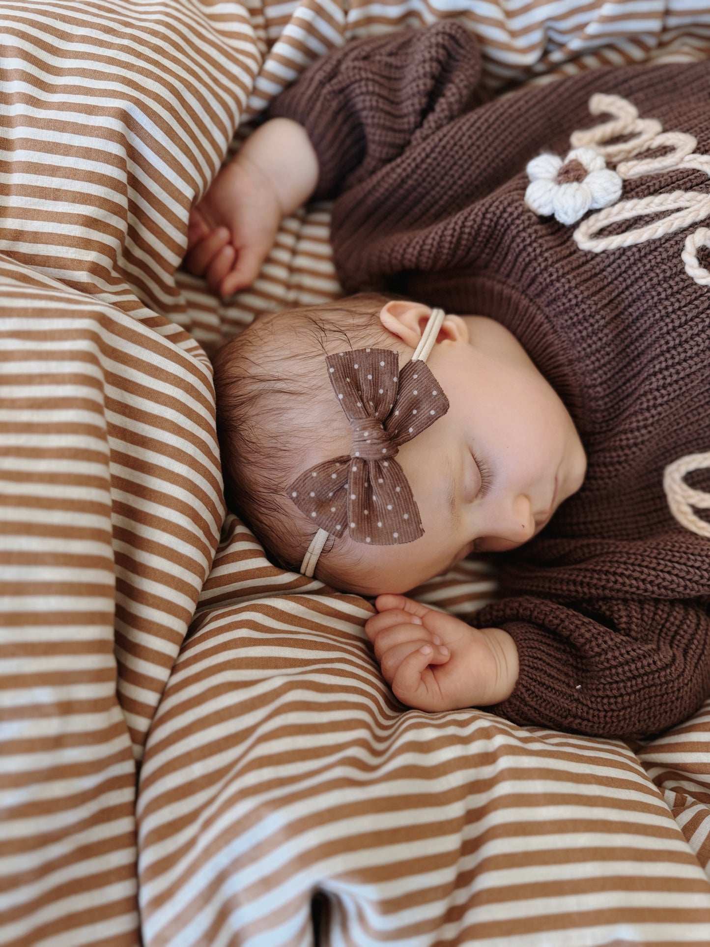 Classic Bow | Cocoa Corduroy