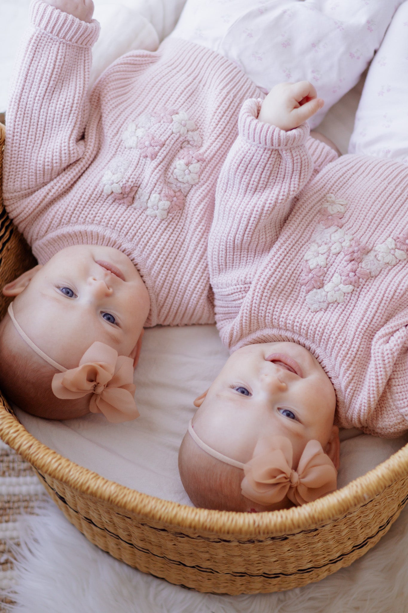 Pixie Bow | Tan (Clip or Headband)