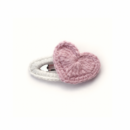 Crochet Clip | Love Heart