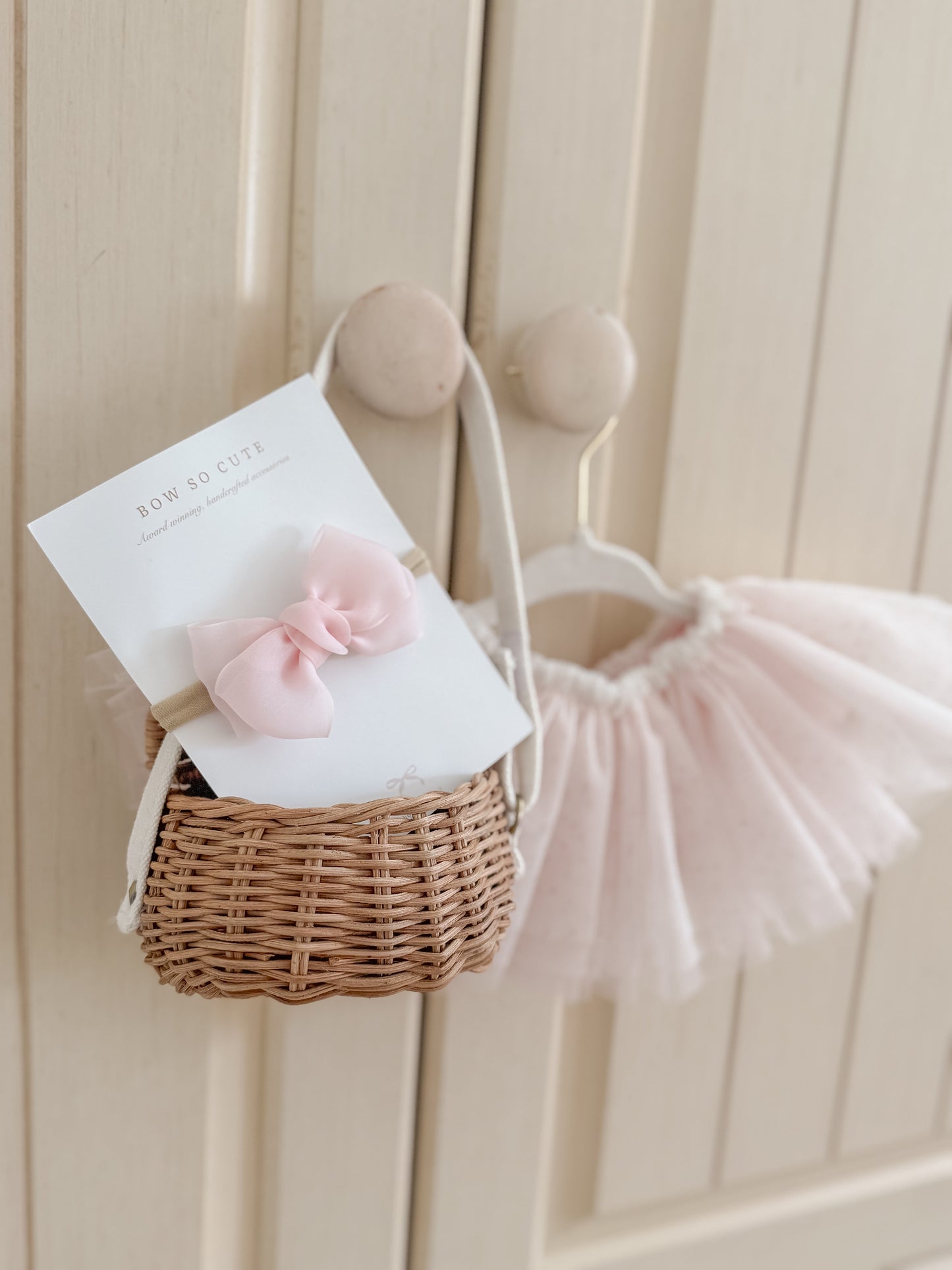 Marshmallow Bow | Soft Peony Pink