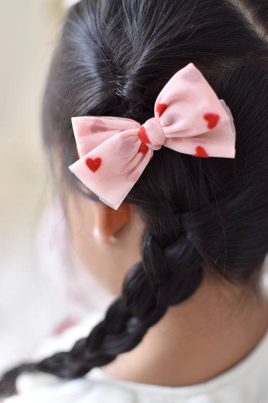 Tulle Bow | Valentine