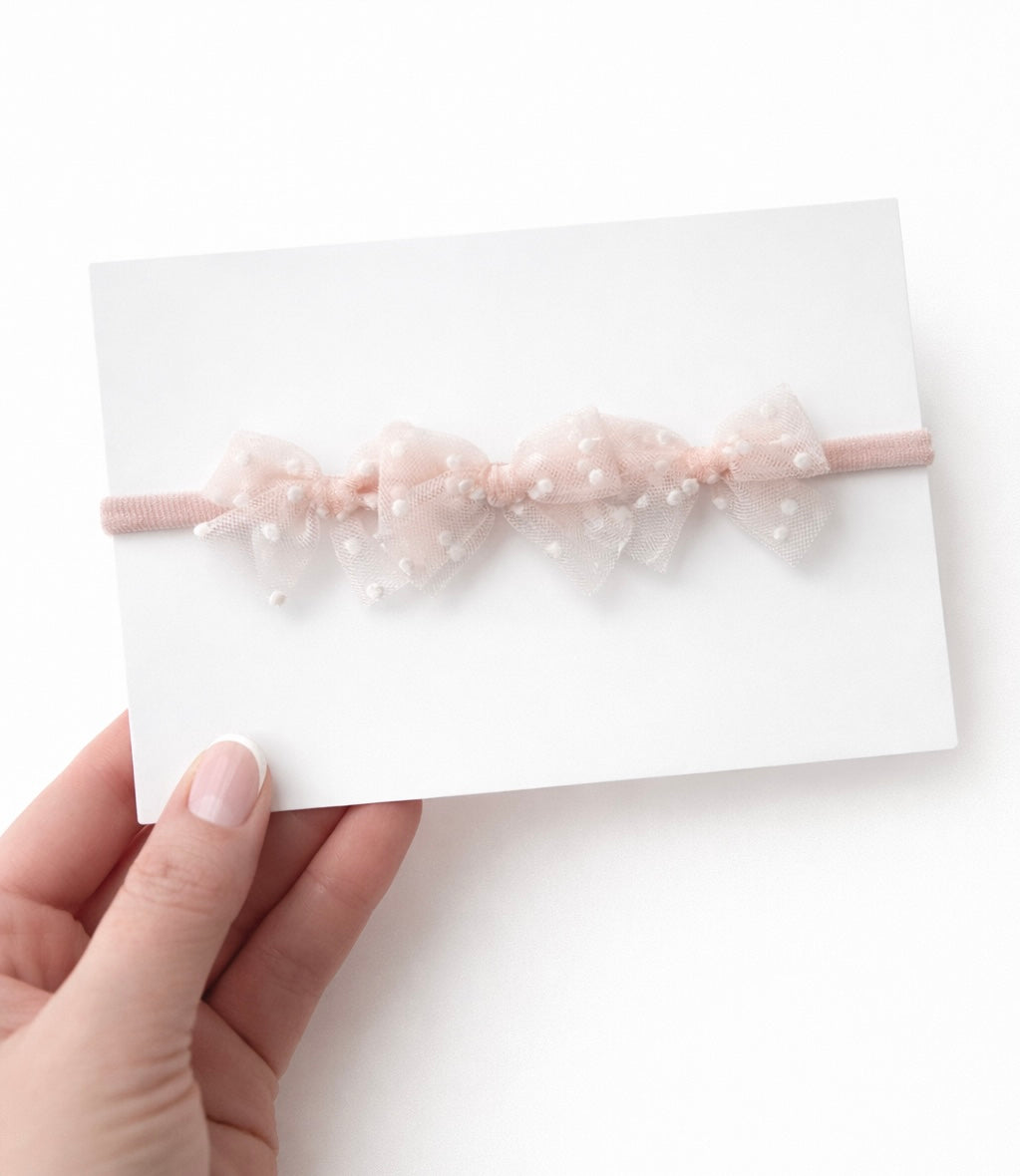 Dainty Headband | Fairy Dot Tulle