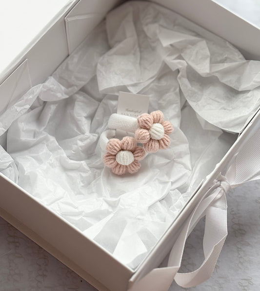 Daisy Puff Bobbles | Blush