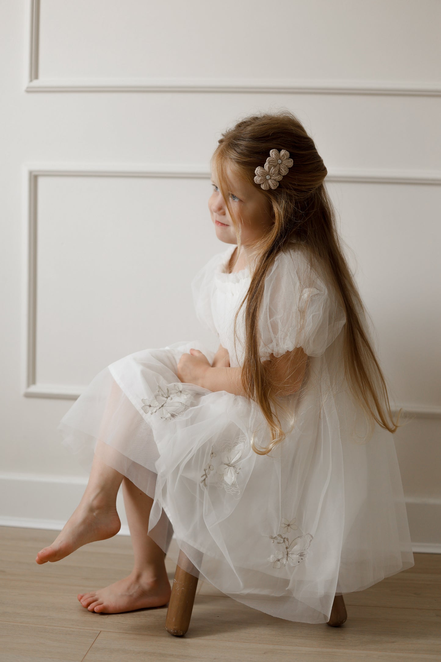 Fleur Clip | Mushroom Pearl