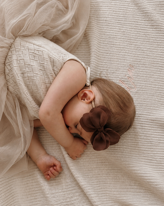 Pixie Bow | Chocolate Brown