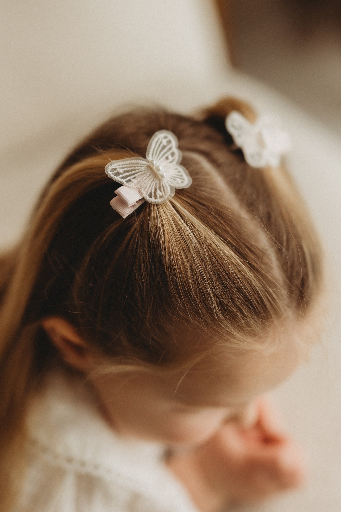 Clip Set | Lace Butterflies