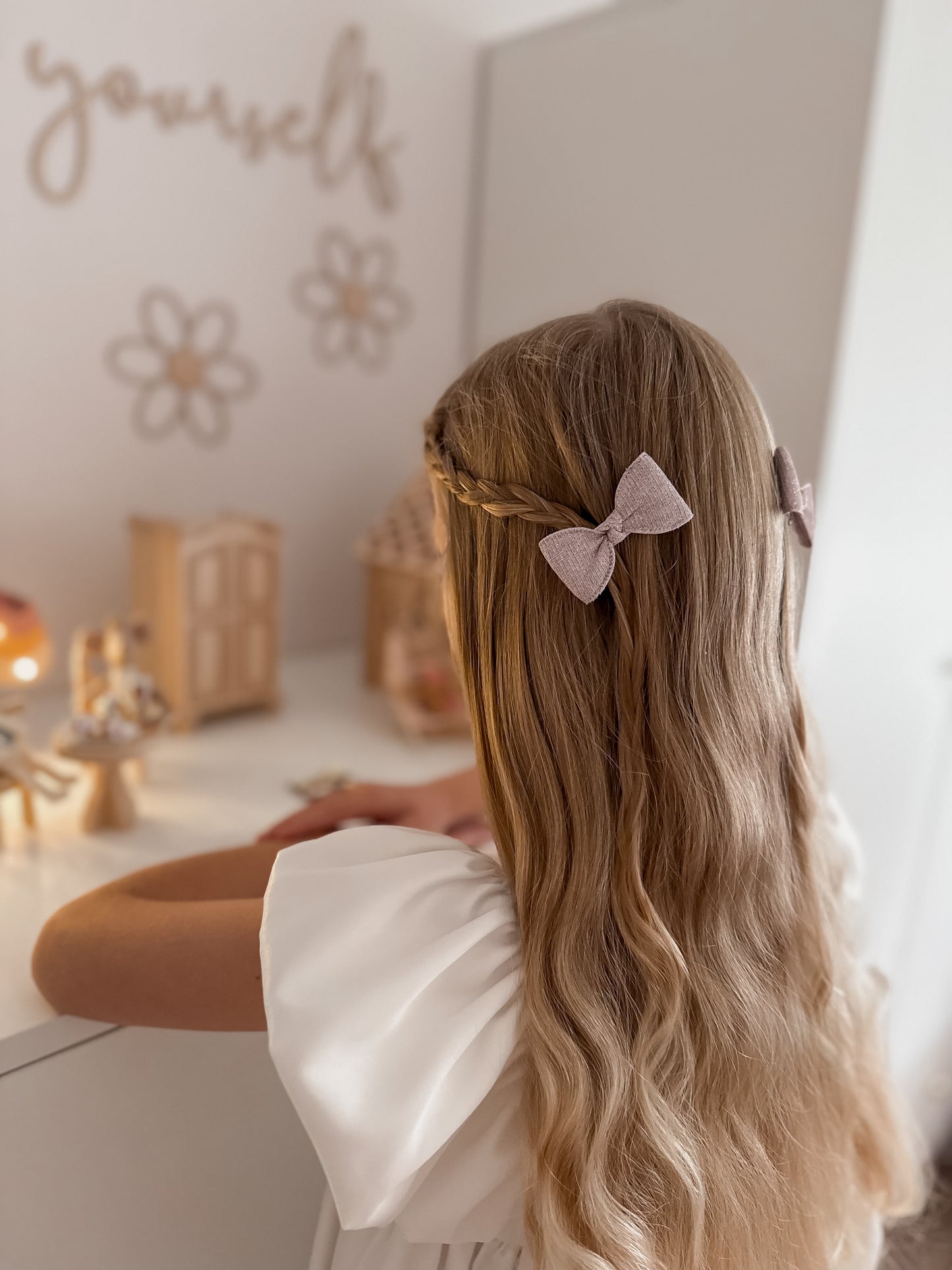 Knotted Pigtail Bows | Fairydust